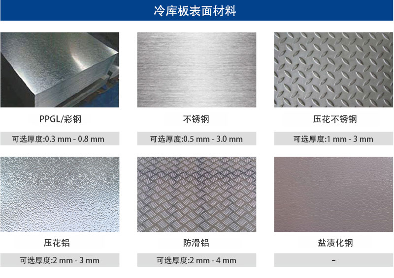 冷库板表面材料